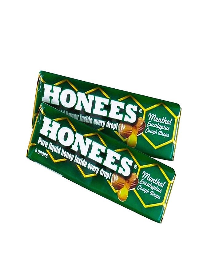 Honees Ambrosoli Honees Menthol Eucalyptus Cough Drops, 9-Drop Bars (Pack of 24) ( Value Bulk Multi-pack) - Image 2